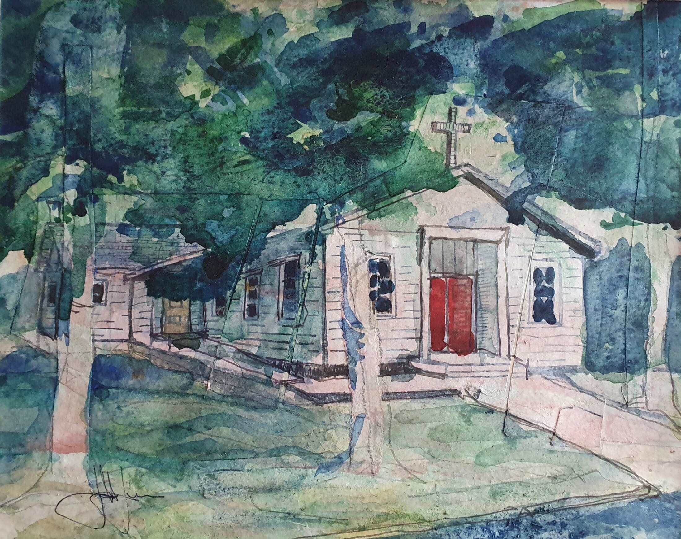 CUMC Jim Jones Painting