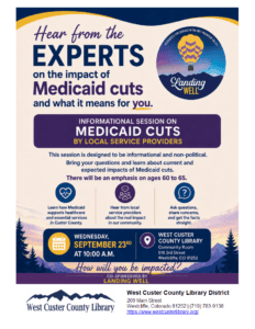 Medicaid cuts Panel Se 23 2026