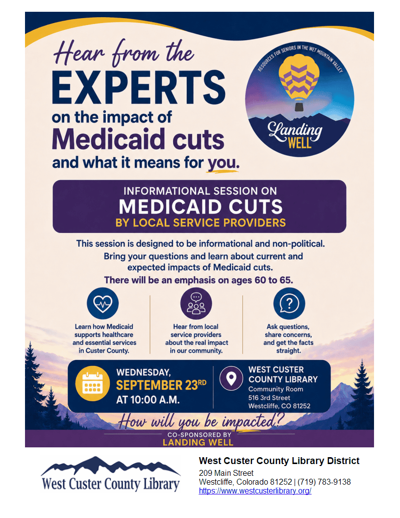 Medicaid cuts Panel Se 23 2026