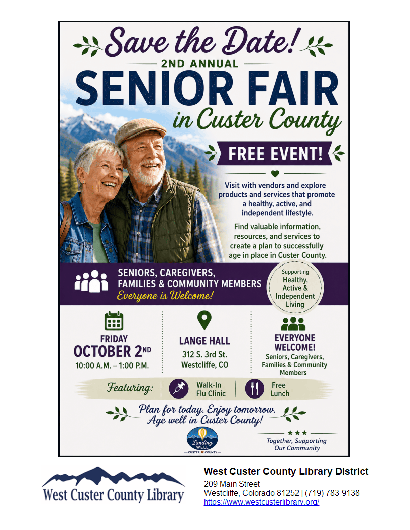 Senior Fair Save the Date